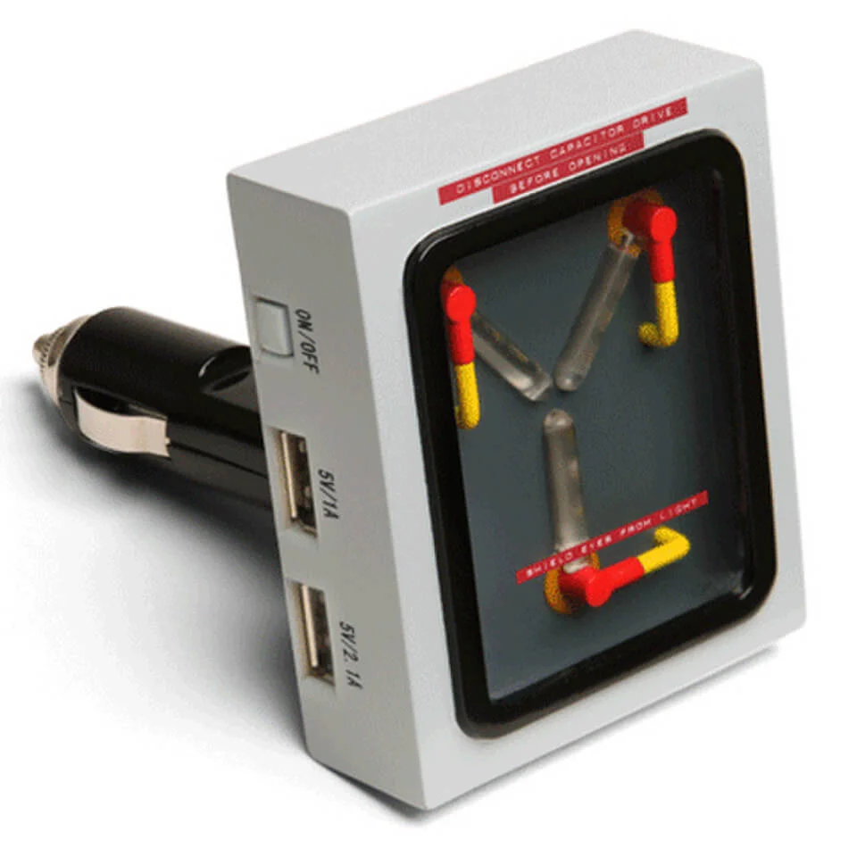 Back to the Future Flux Capacitor Car Charger Afbeelding 1