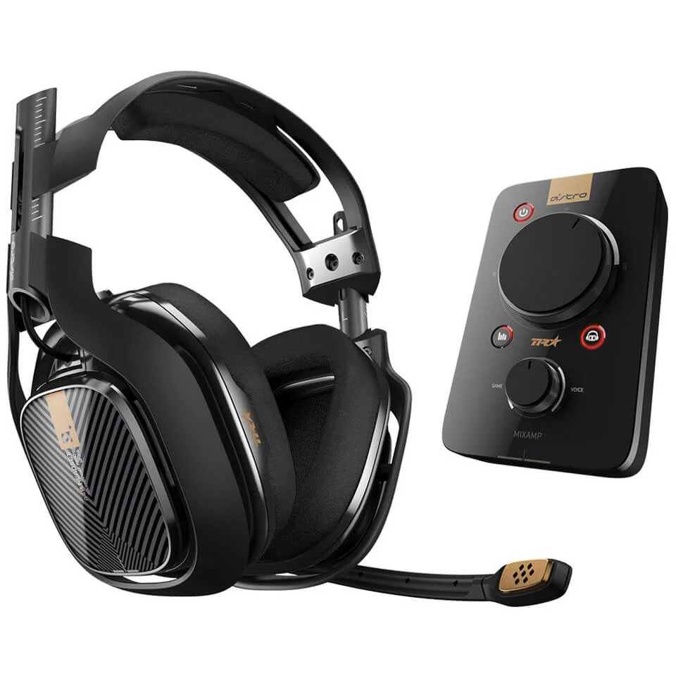 ASTRO A40TR Pro Gaming Headset + MixAmp - Black (PS4) Afbeelding 1