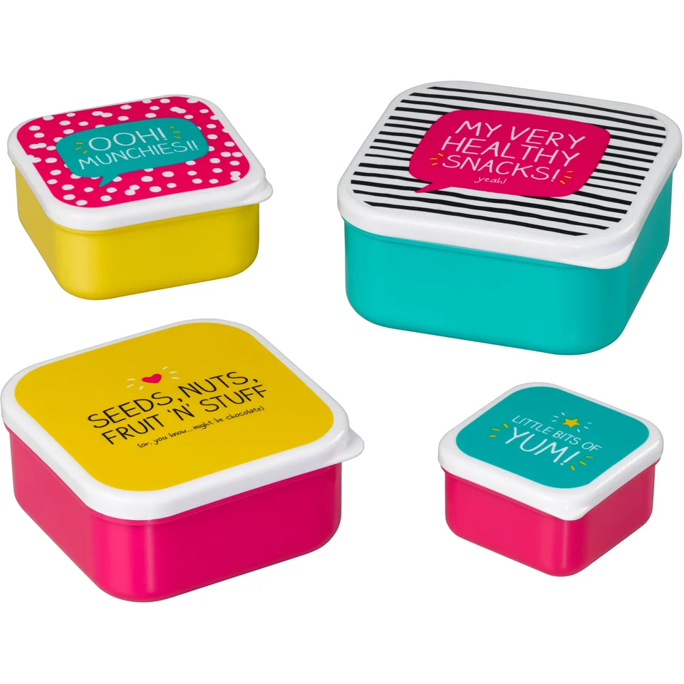 Happy Jackson Healthy Snacks - Set of 4 Afbeelding 1