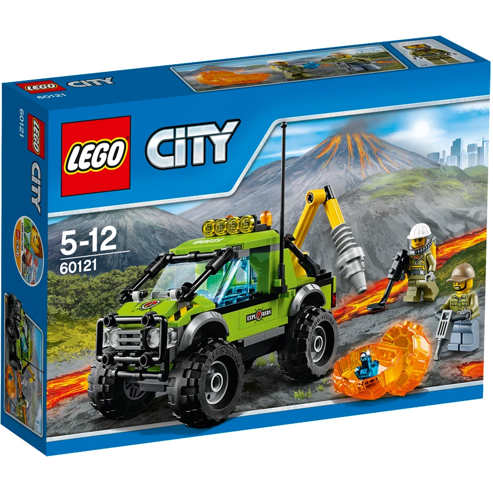 LEGO City: Vulkaan onderzoekstruck (60121) Afbeelding 1