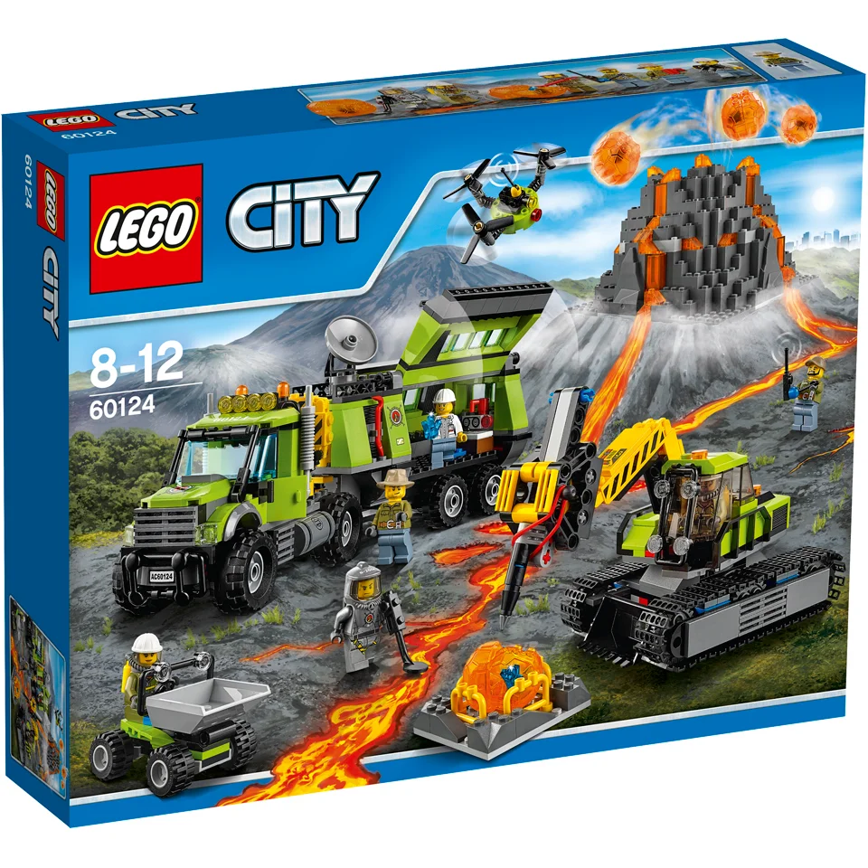 LEGO City: Vulkaan onderzoeksbasis (60124) Afbeelding 1