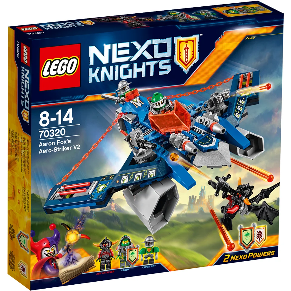LEGO Nexo Knights: Aaron Fox's aerojager V2 (70320) Afbeelding 1