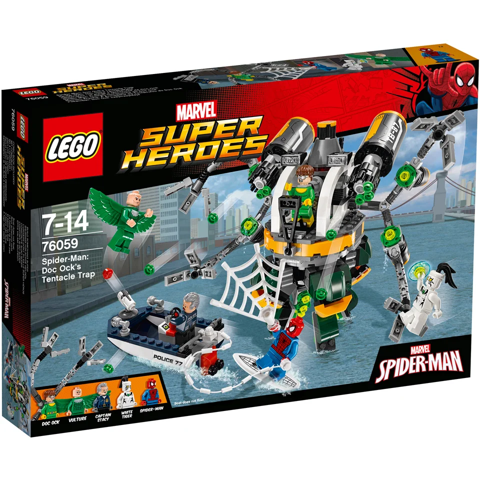LEGO Superheroes: Spider-Man: Doc Ock's tentakel-valstrik (76059) Afbeelding 1