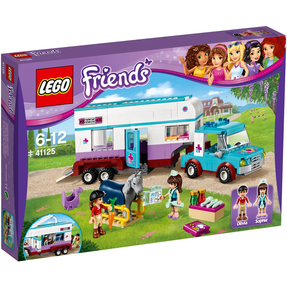 LEGO Friends: Paardendokter trailer (41125) Afbeelding 1