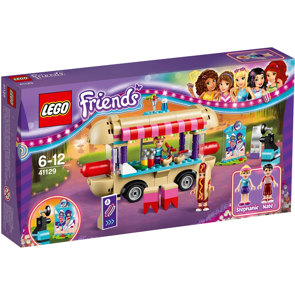 LEGO Friends: Pretpark hotdog-wagen (41129) Afbeelding 1