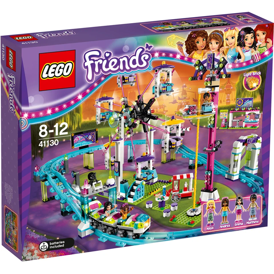 LEGO Friends: Pretpark achtbaan (41130) Afbeelding 1