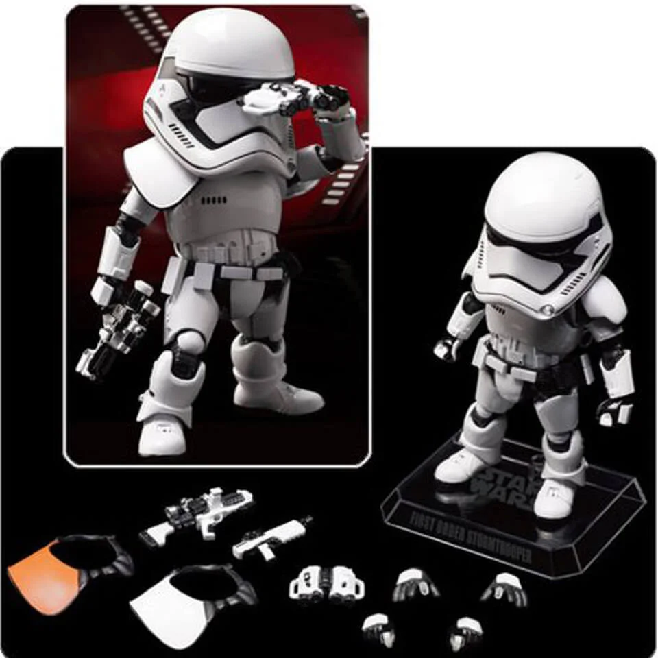 Star Wars The Force Awakens First Order Stormtrooper Egg Attack Figure Afbeelding 1
