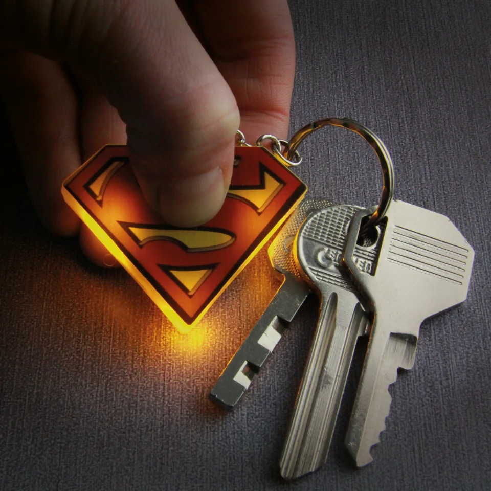 Superman Light-up Key Ring Afbeelding 1