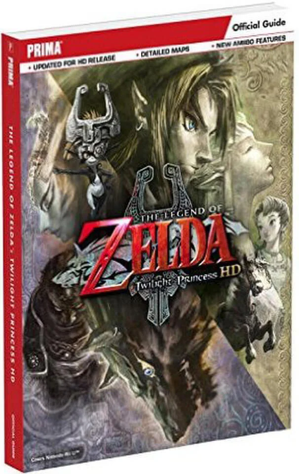 Legend of Zelda: Twilight Princess HD Standard Edition Game Guide Afbeelding 1