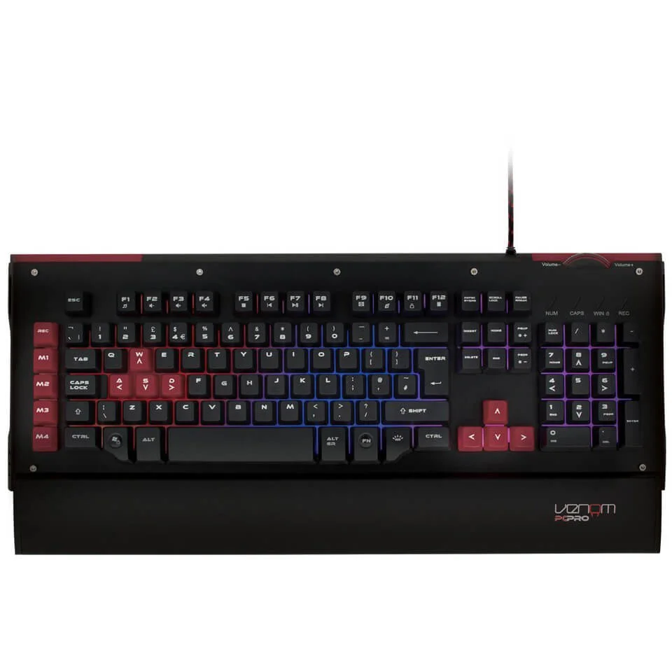 Venom PC Pro Warrior Mechanical Gaming Keyboard (PC/Mac) Afbeelding 1