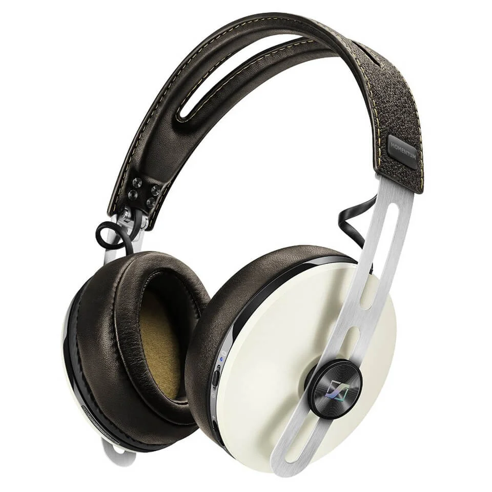 Sennheiser Momentum 2.0 Over-Ear Wireless Bluetooth Headphones - Ivory Afbeelding 1