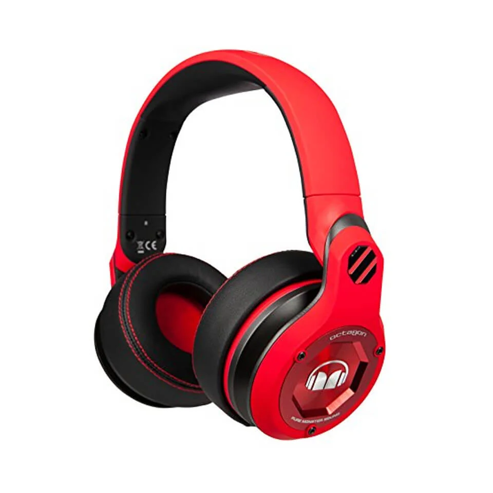 Monster Octagon Official UFC Headphones with ControlTalk - Matte Red Afbeelding 1