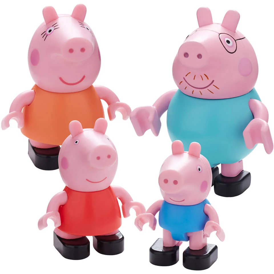 Peppa Pig Construction: Family Figure Pack Afbeelding 1