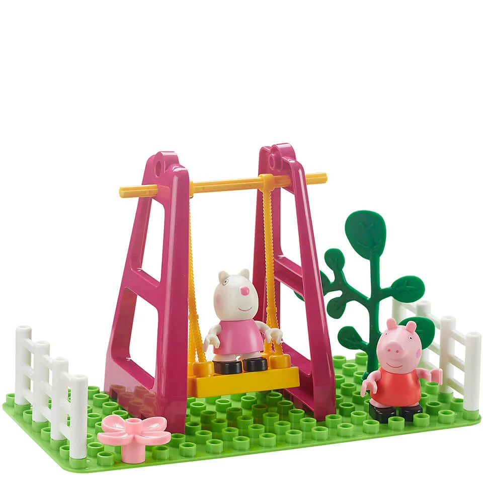 Peppa Pig Construction: Playground Swing Set Afbeelding 1