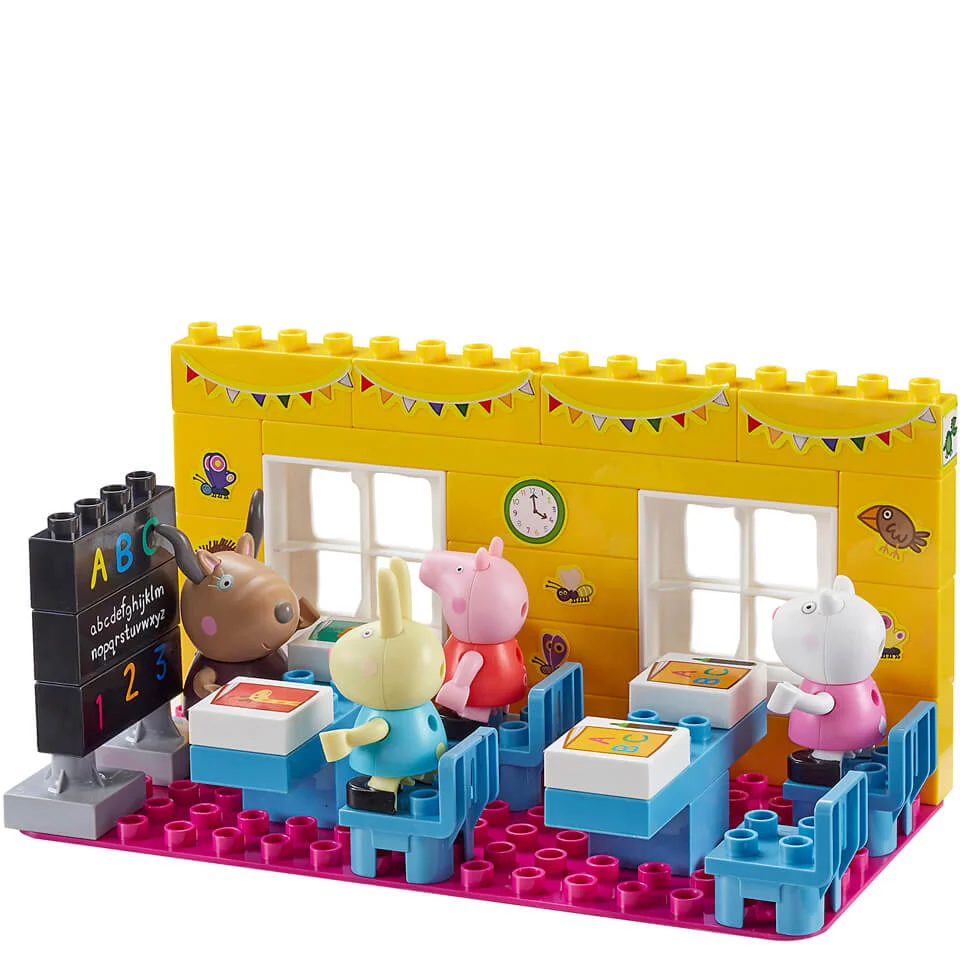 Peppa Pig Construction: Schoolhouse Set Afbeelding 1