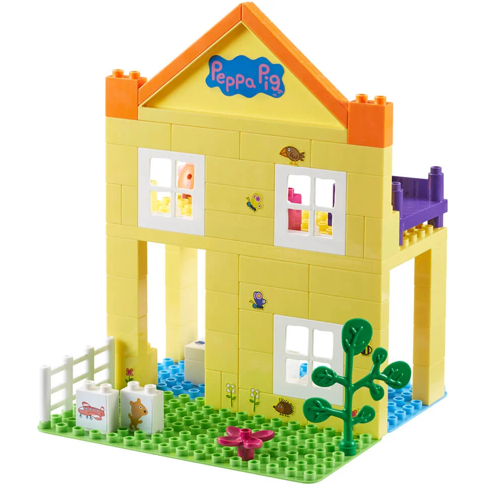 Peppa Pig Construction: Deluxe Peppa's House Set Afbeelding 1