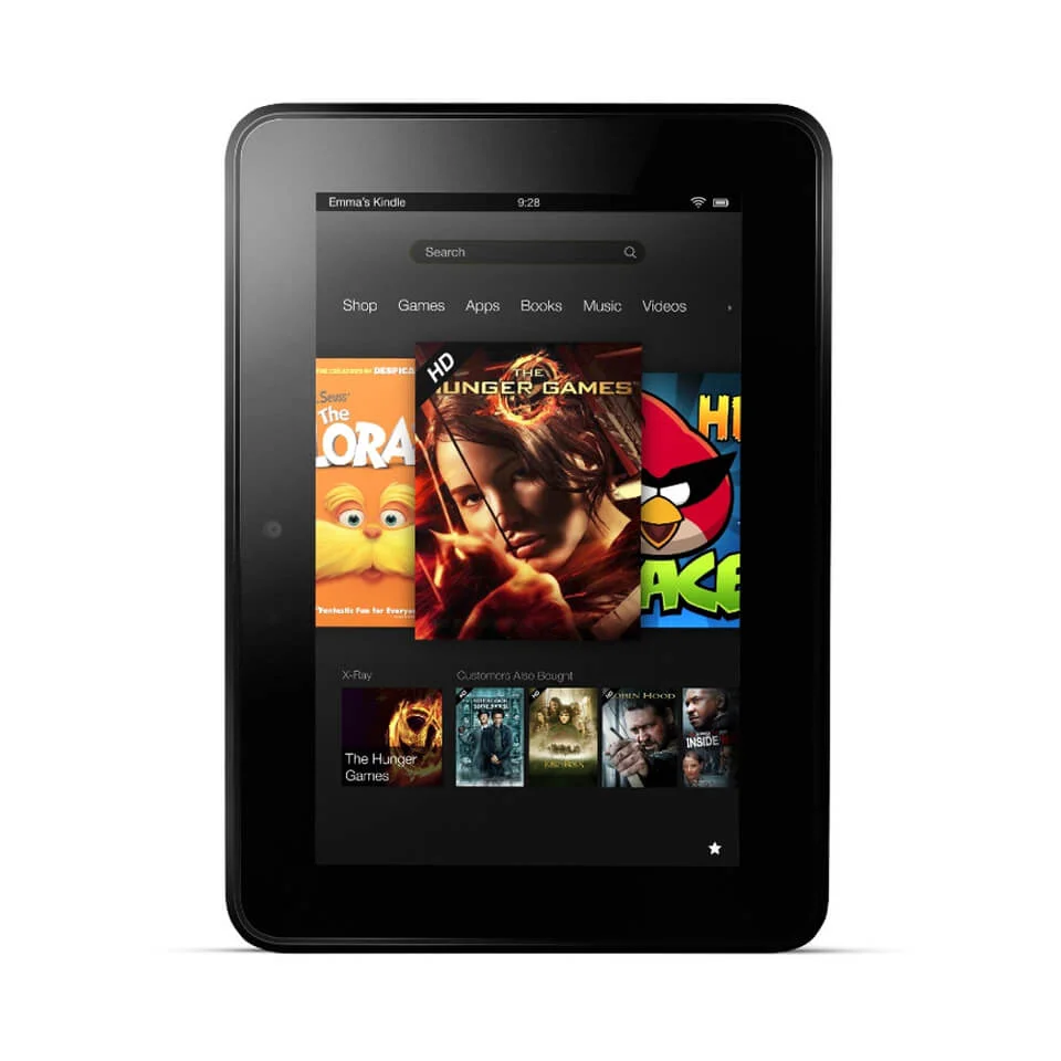 Kindle Fire HD 7' 16GB Tablet (Re-Flashed to Android 4.4 KitKat) (2nd Gen) - Refurbished Afbeelding 1