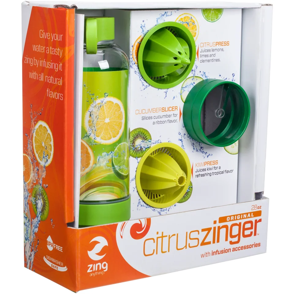 Zing Anything Citrus Zinger Bottle Gift Pack Afbeelding 1