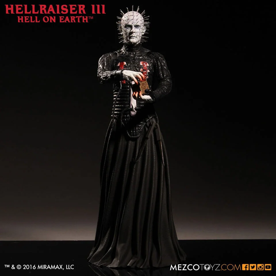 Mezco Hellraiser Pinhead 12 Inch Statue Afbeelding 1