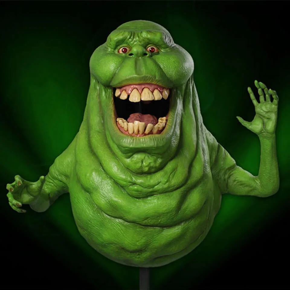 Hollywood Collectibles Ghostbusters Slimer Life-Size 40 Inch Statue Afbeelding 1
