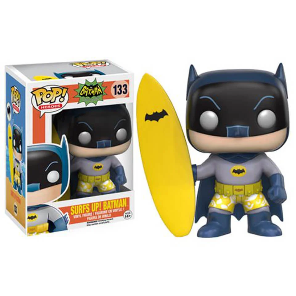 Batman Classic 1966 TV Series Surfs Up Batman Funko Pop! Figuur Afbeelding 1