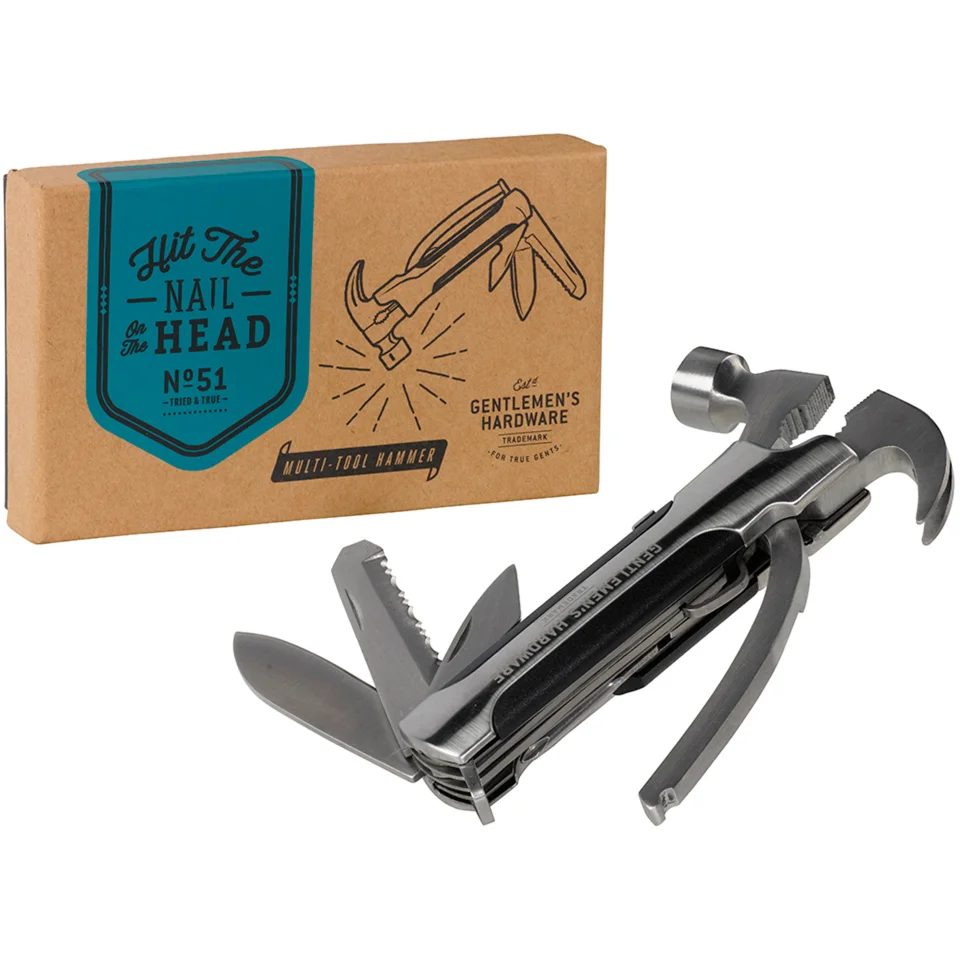 Gentlemen's Hardware Multi Purpose Hammer Tool Afbeelding 1