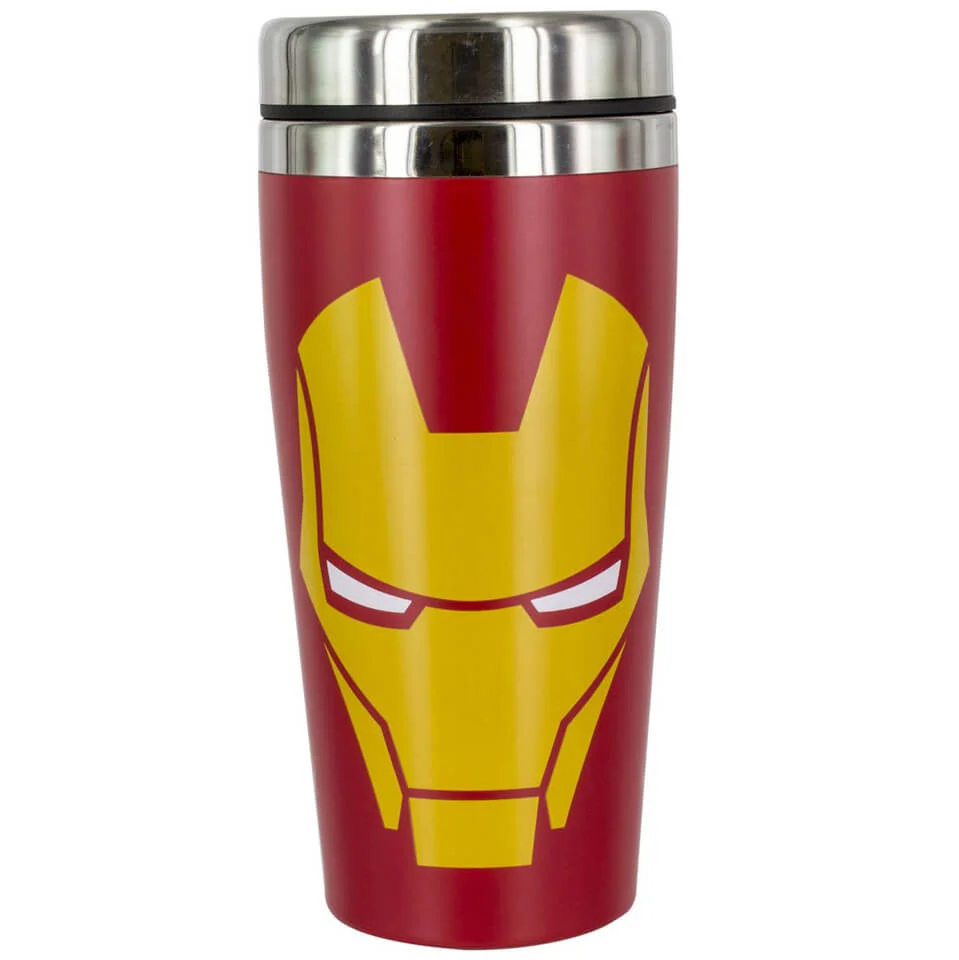 Marvel Iron Man Stainless Steel Drinkbeker - Rood Afbeelding 1