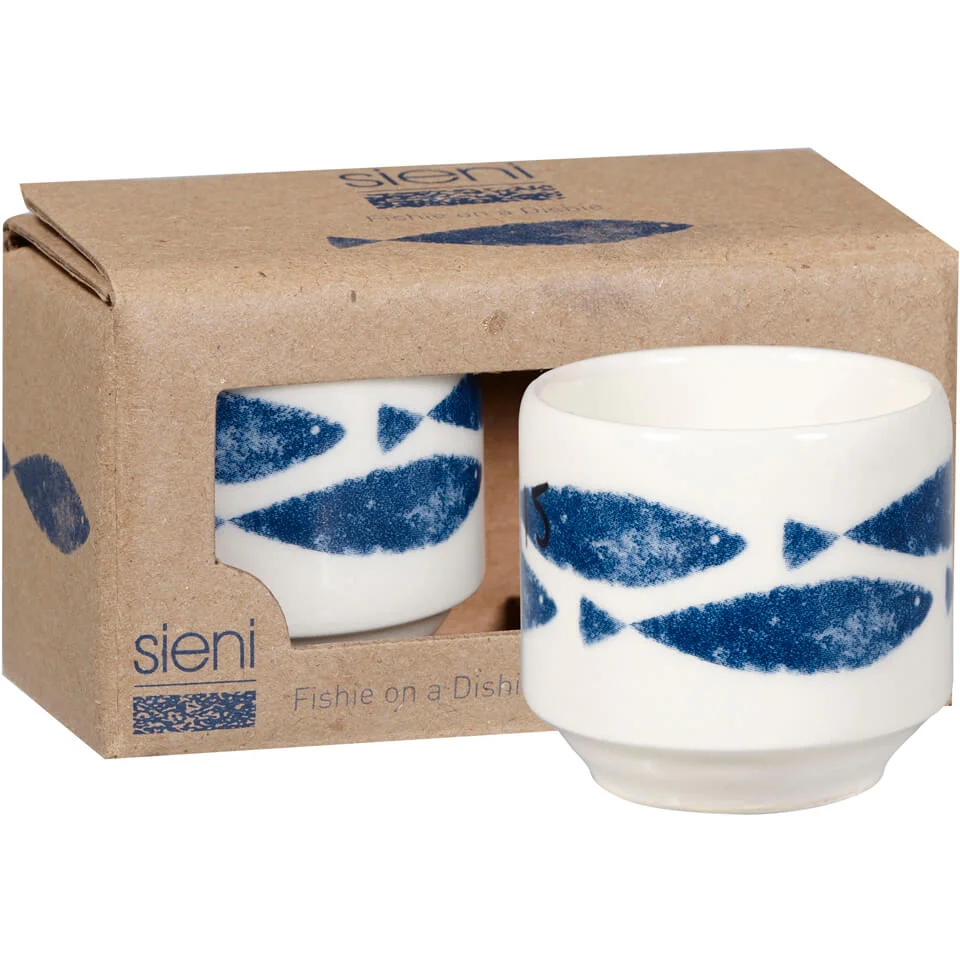 Sieni Fishie on a Dishie Egg Cup Set Gift Box Afbeelding 1