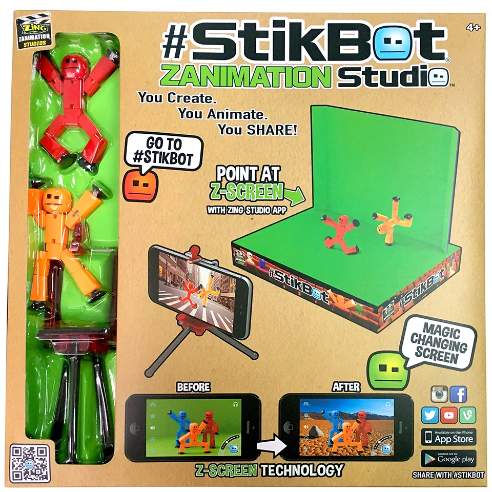 StikBot Zanimation Studio Pro Kit Afbeelding 1