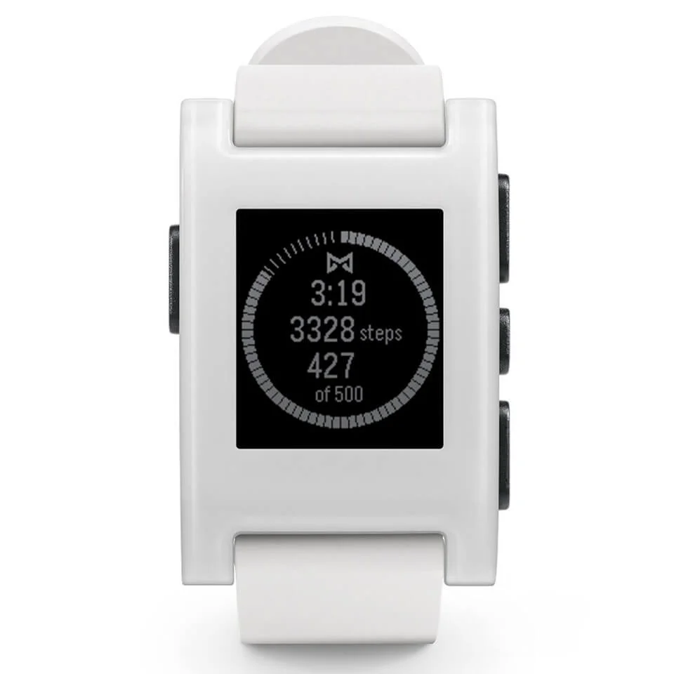 Pebble Classic Smartwatch - White Afbeelding 1