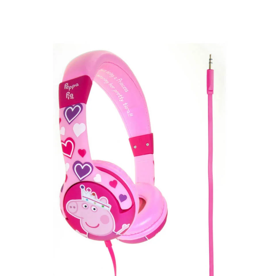 Peppa Pig Children's On-Ear Headphones - Princess Pepper Afbeelding 1