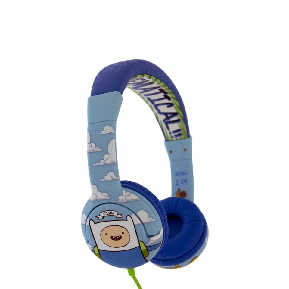 Adventure Time Jake and Finn Mathematical Children's On-Ear Headphones Afbeelding 1