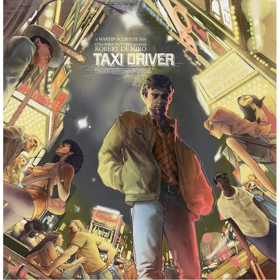 Taxi Driver The Original Soundtrack (2LP) - Yellow Vinyl Afbeelding 1