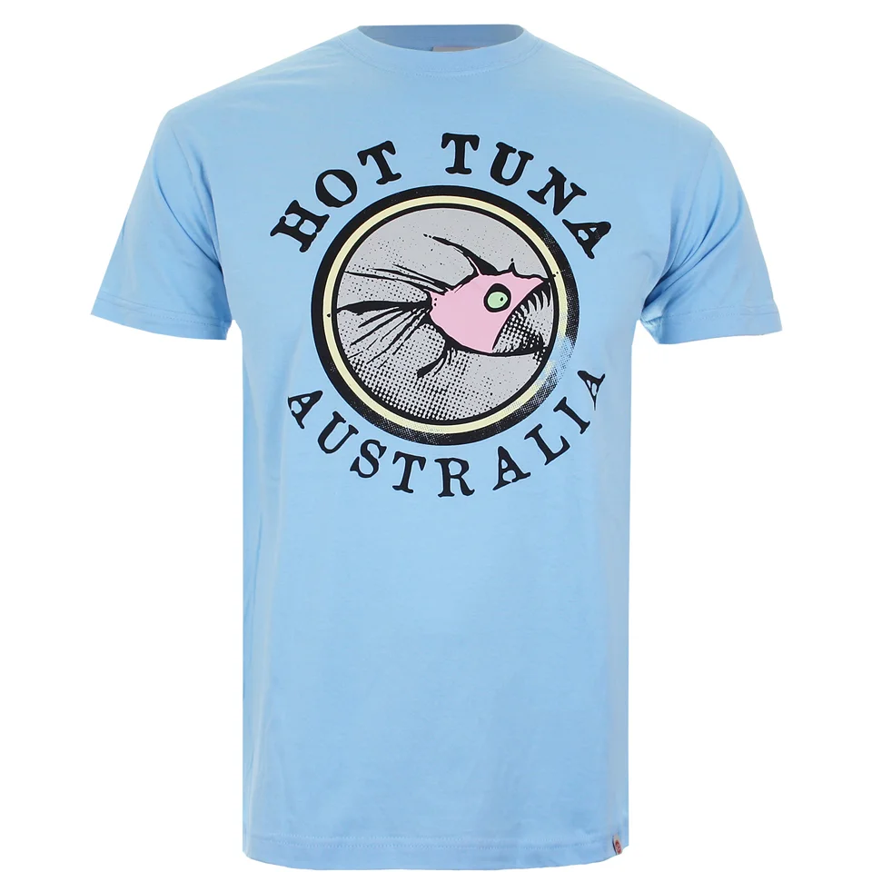 Hot Tuna Men's Australia T-Shirt - Sky Blue - S - Blauw Afbeelding 1