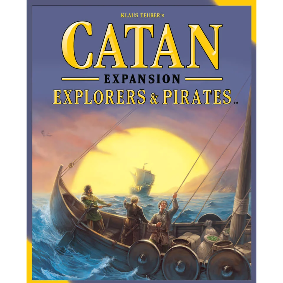 Settlers of Catan Explorers & Pirates Expansion Pack Afbeelding 1