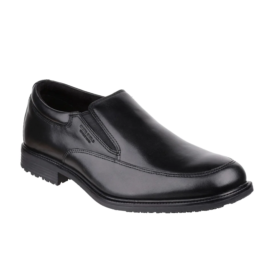 Rockport Men's Essential Details Waterproof Slip On Shoes - Black - UK 9 - Zwart Afbeelding 1