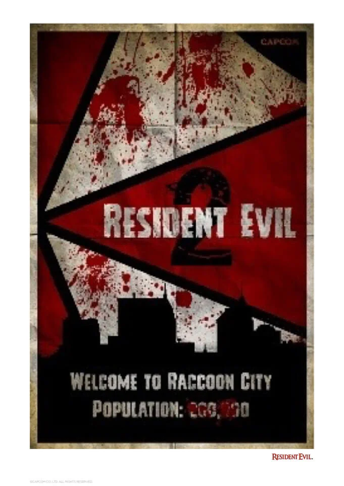 Resident Evil 2 Art Print - 16.5 x 11.7 Afbeelding 1