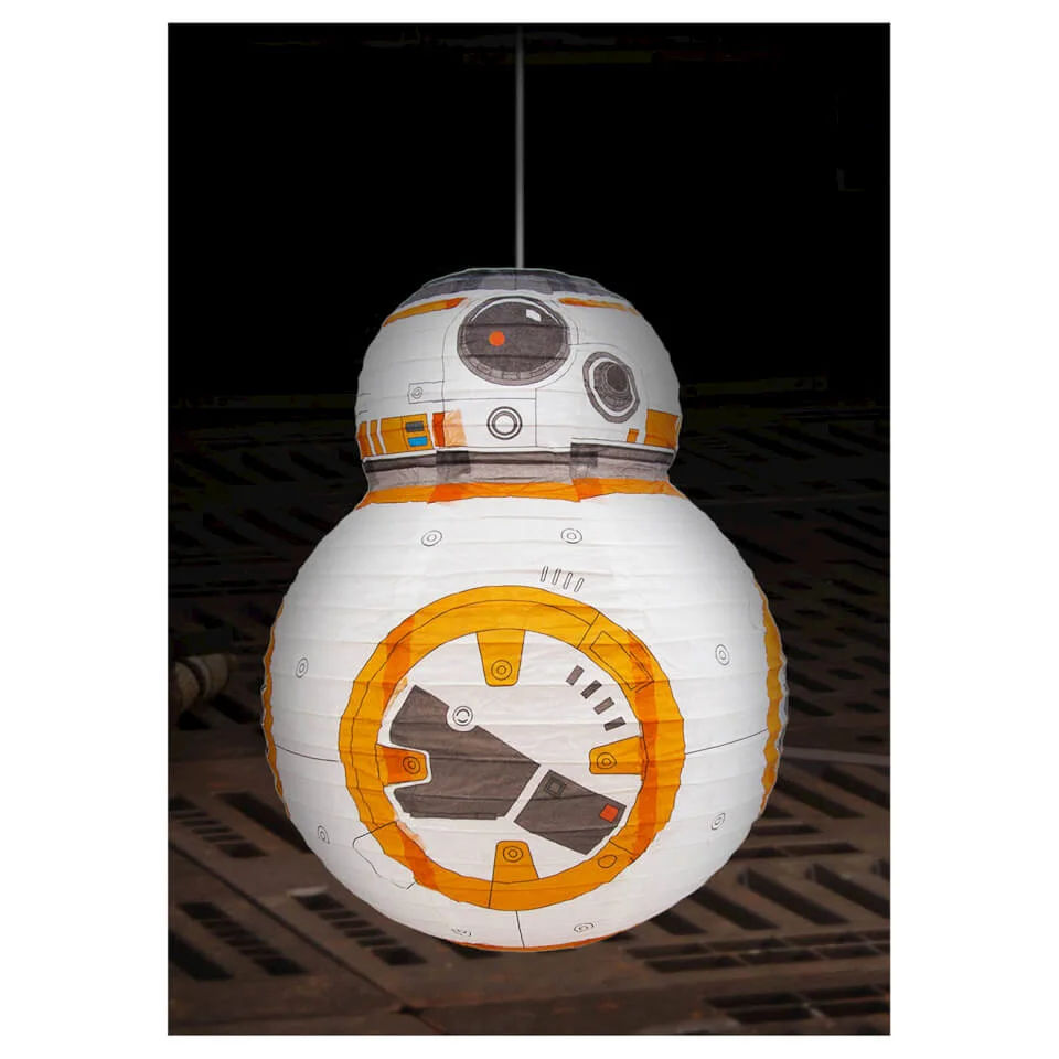 Star Wars BB-8 Paper Shade - White/Orange/Grey Afbeelding 1