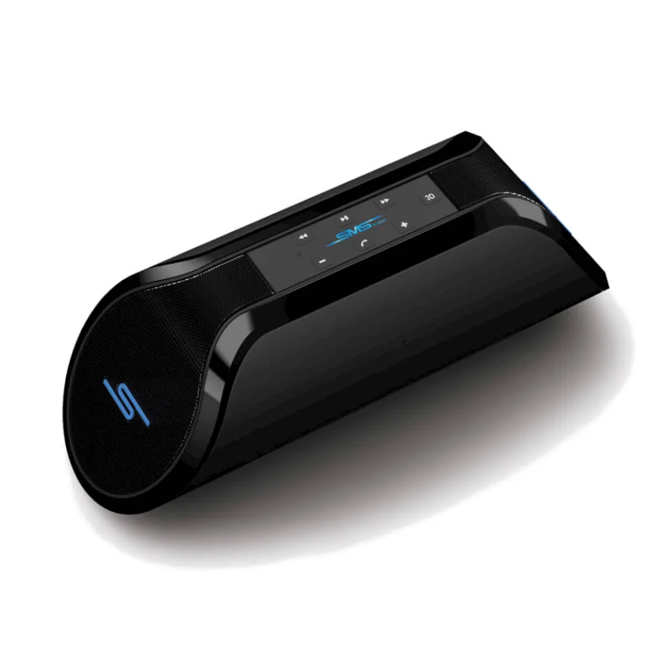 SMS Sync by 50 Cent Portable Bluetooth Speaker - Black Afbeelding 1