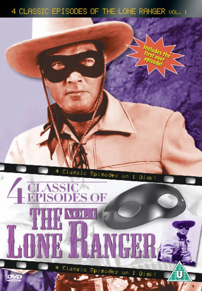 Lone Ranger - 4 Classic Episodes - Vol. 1 - Enter The Lone Ranger / The Lone Ranger Fights On / The Lone Ranger's Triumph / War Horse Afbeelding 1
