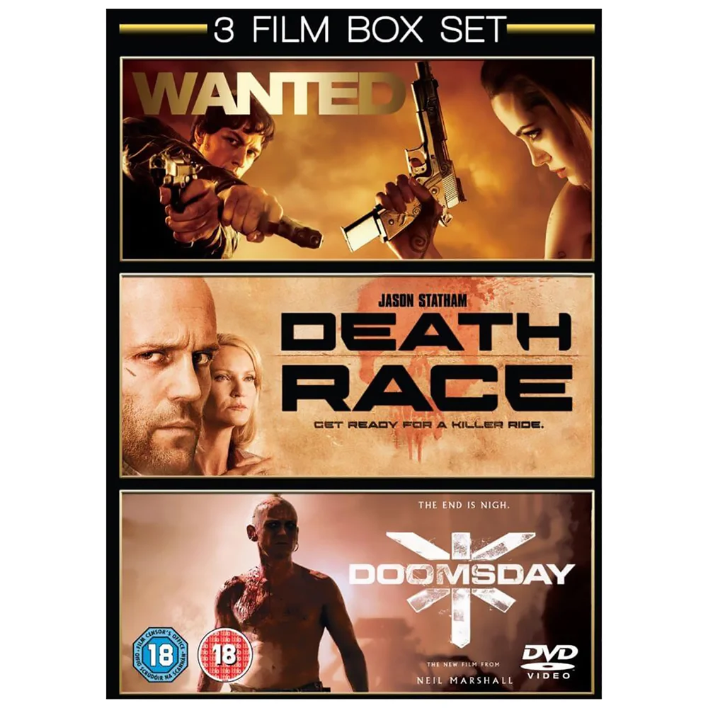 Wanted / Death Race / Doomsday Afbeelding 1
