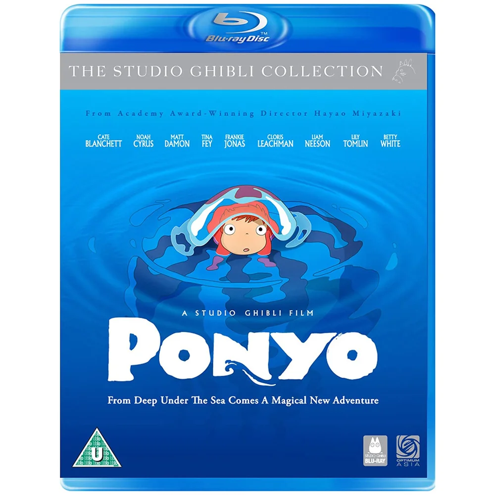 Ponyo Blu Ray / Dvd Combi Pack Afbeelding 1