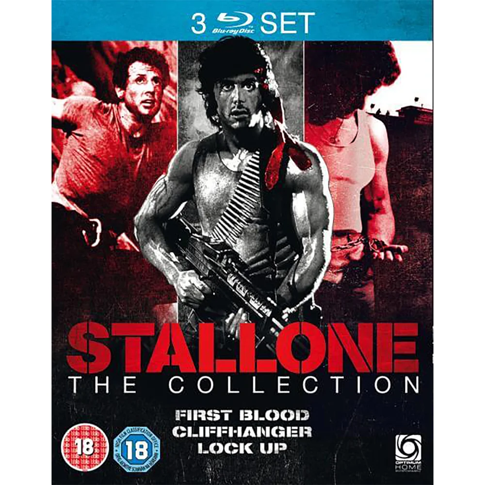Stallone Triple (First Blood / Cliffhanger / Lock Up) Afbeelding 1