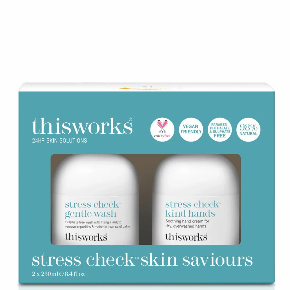 this works Stress Check Skin Saviours Kit Afbeelding 1