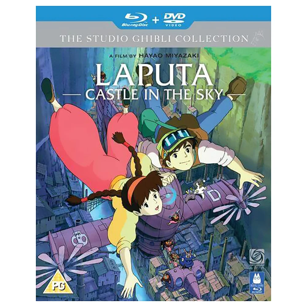 Laputa: Castle In The Sky - Dubbelspel (Inclusief DVD en Blu-Ray kopie) Afbeelding 1