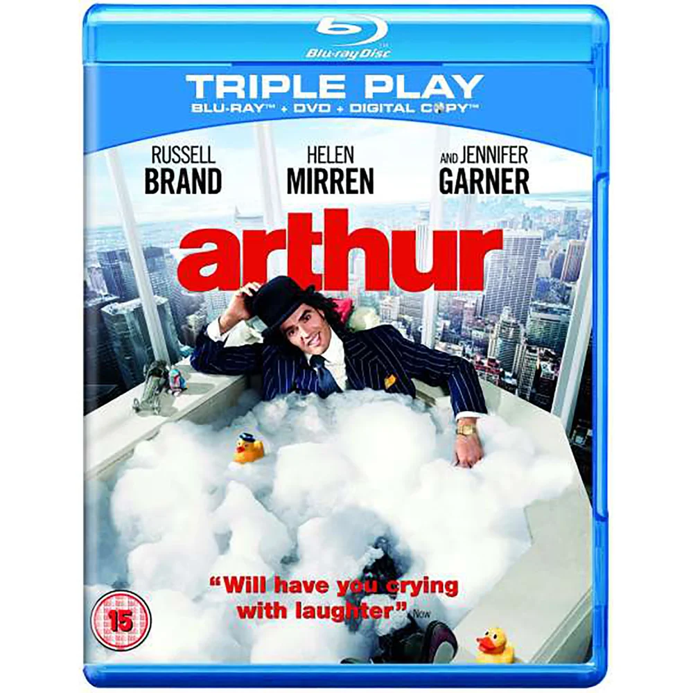 Arthur - Triple Play (Blu-Ray, DVD and Digital Copy) Afbeelding 1