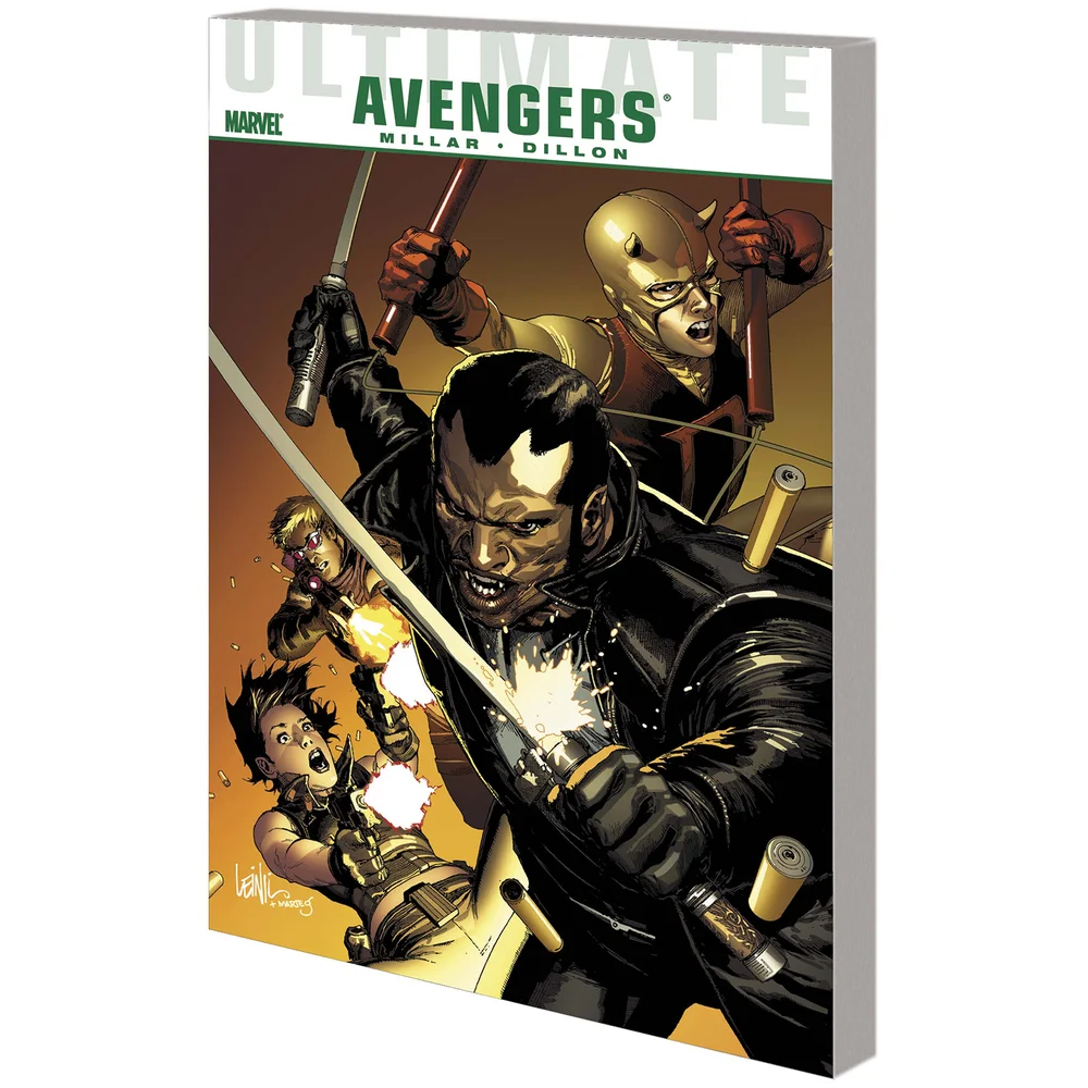 Marvel Comics Ultimate Comics Avengers Blade Vs Avengers Trade Paperback Graphic Novel Afbeelding 1