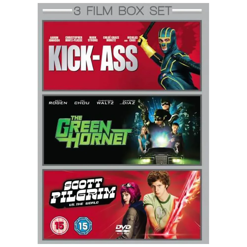 The Green Hornet/ Kick-Ass/ Scott Pilgrim Vs. The World Afbeelding 1