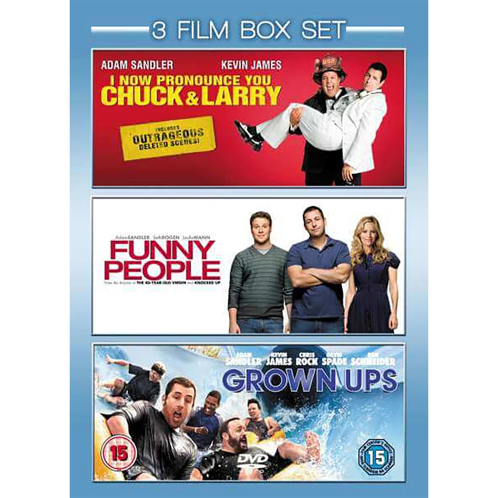 I Now Pronounce You Chuck and Larry / Funny People / Grown Ups Afbeelding 1