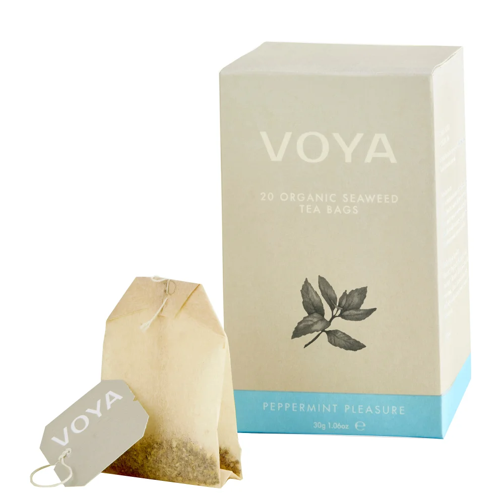 Voya Peppermint Pleasure Organic Seasweed Tea - 20PCKS Afbeelding 1